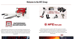 Desktop Screenshot of mfeenterprises.com